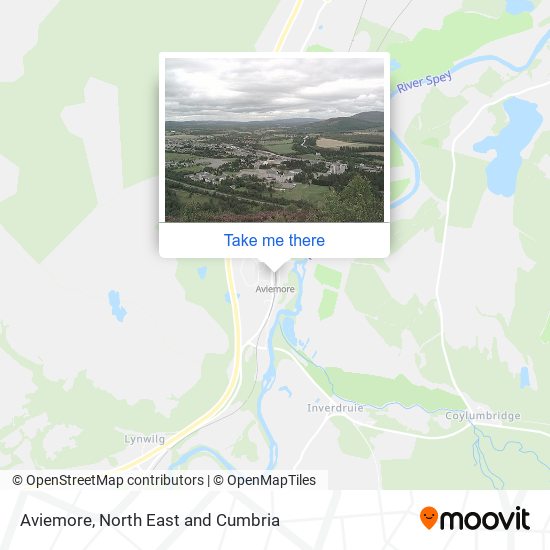 Aviemore map