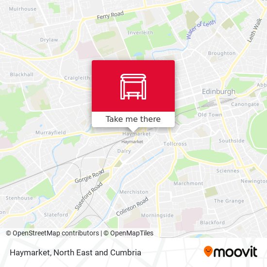 Haymarket map