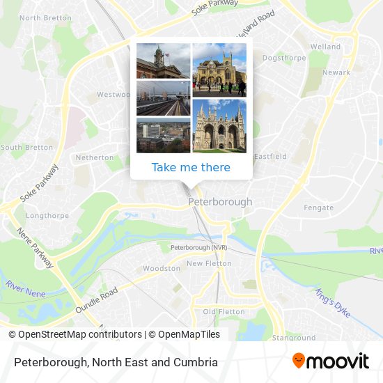 Peterborough map