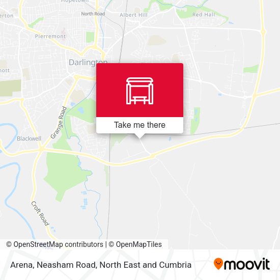 Arena, Neasham Road map