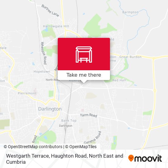 Westgarth Terrace, Haughton Road map