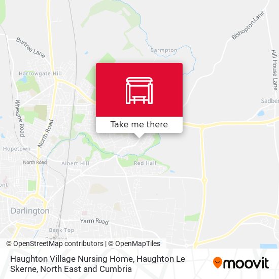 Haughton Village Nursing Home, Haughton Le Skerne map