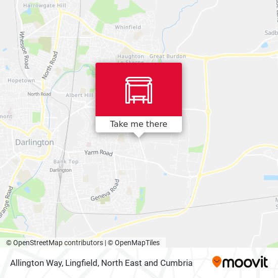 Allington Way, Lingfield map