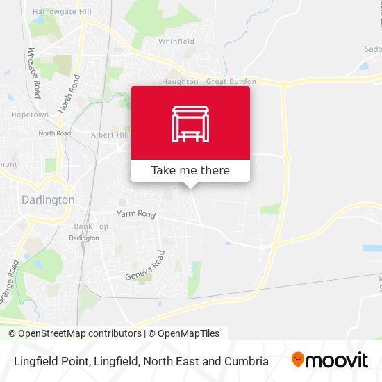 Lingfield Point, Lingfield map