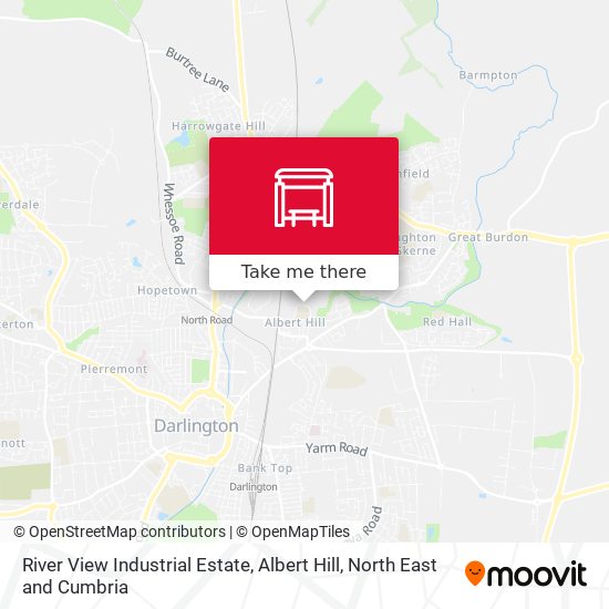 River View Industrial Estate, Albert Hill map