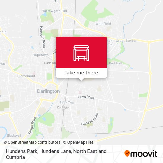 Hundens Park, Hundens Lane map