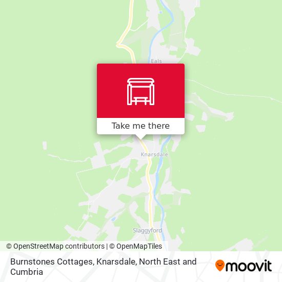Burnstones Cottages, Knarsdale map