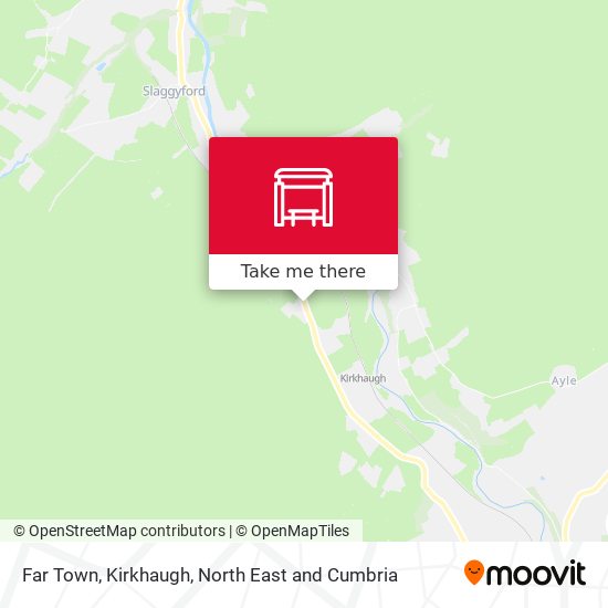 Far Town, Kirkhaugh map