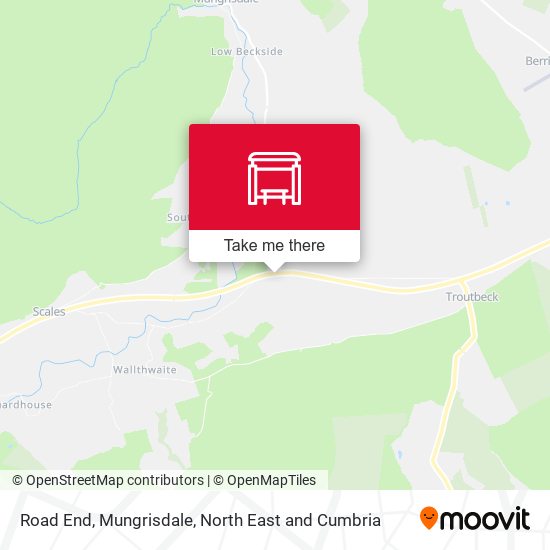 Road End, Mungrisdale map