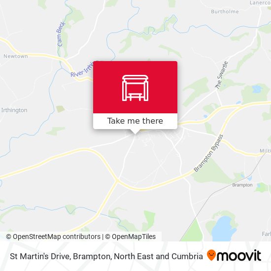 St Martin's Drive, Brampton map