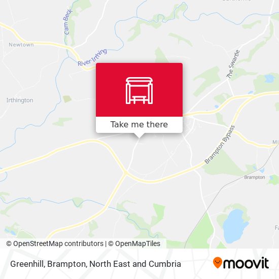 Greenhill, Brampton map
