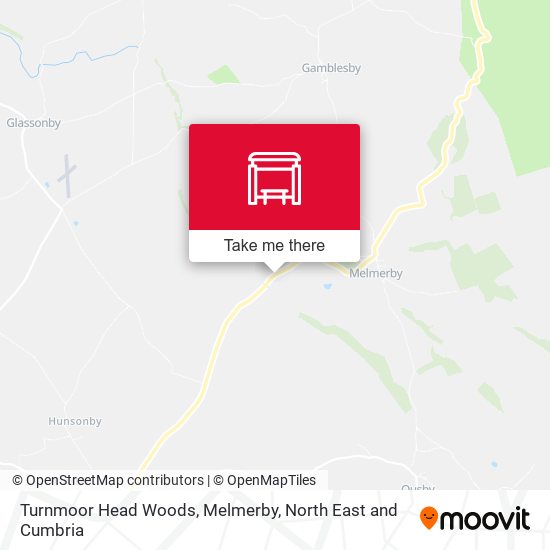 Turnmoor Head Woods, Melmerby map