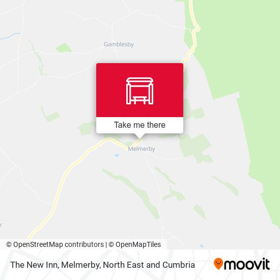 The New Inn, Melmerby map