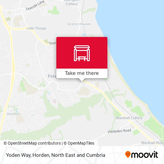 Yoden Way, Horden map