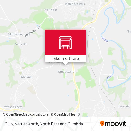 Club, Nettlesworth map