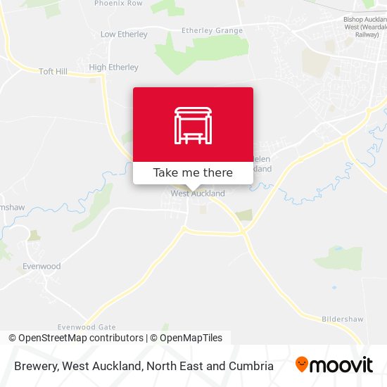 Brewery, West Auckland map