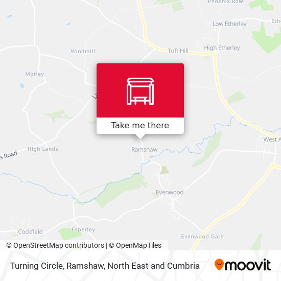 Turning Circle, Ramshaw map