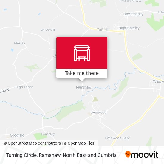 Turning Circle, Ramshaw map