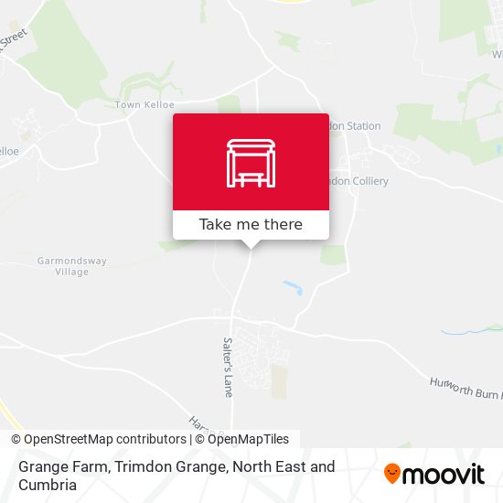 Grange Farm, Trimdon Grange map