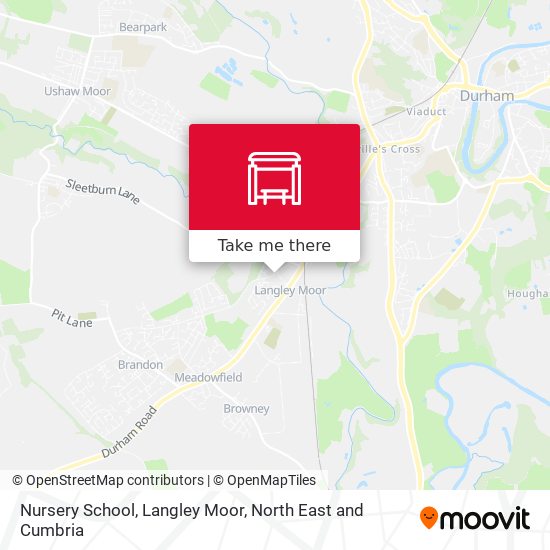 Nursery School, Langley Moor map