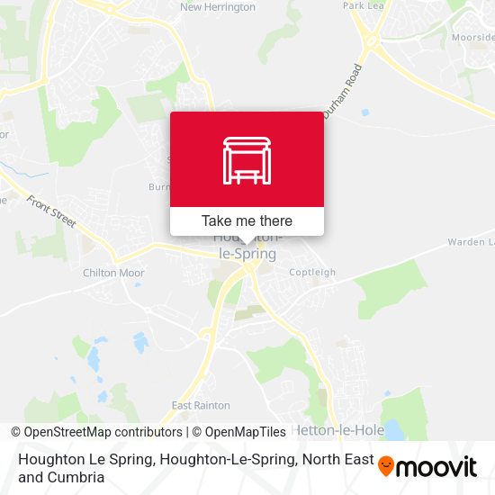 Houghton Le Spring, Houghton-Le-Spring map