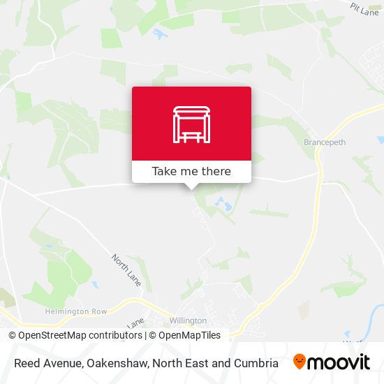 Reed Avenue, Oakenshaw map