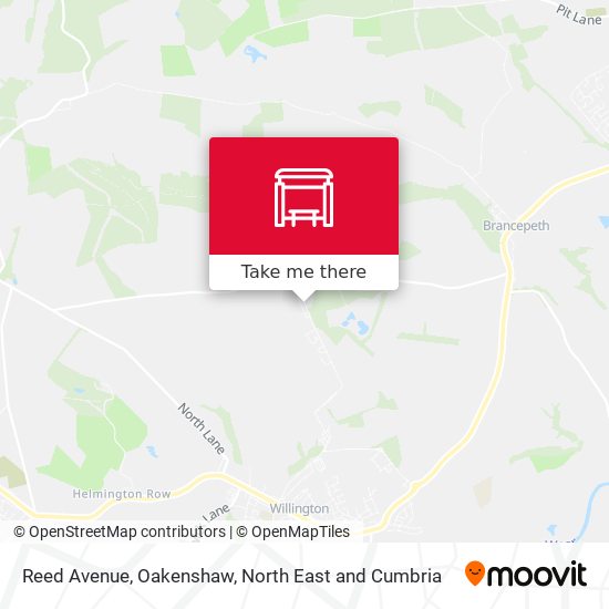 Reed Avenue, Oakenshaw map