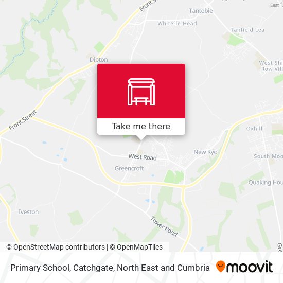 Primary School, Catchgate map