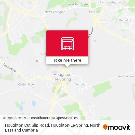 Houghton Cut Slip Road, Houghton-Le-Spring map