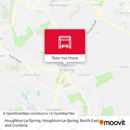 Houghton-Le-Spring, Houghton-Le-Spring map