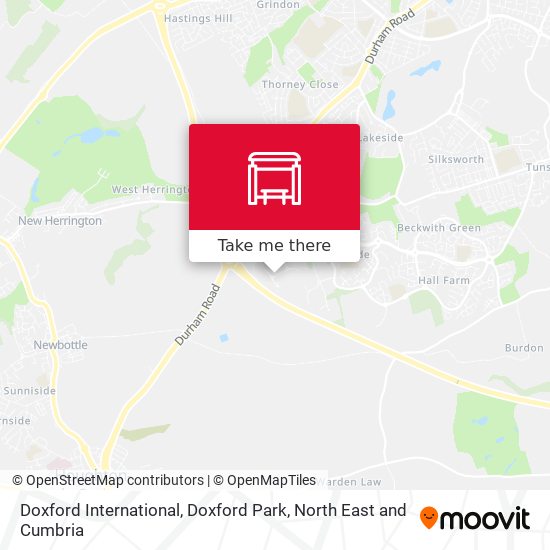 Doxford International, Doxford Park map