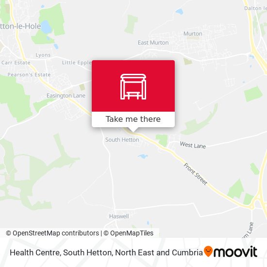 Health Centre, South Hetton map