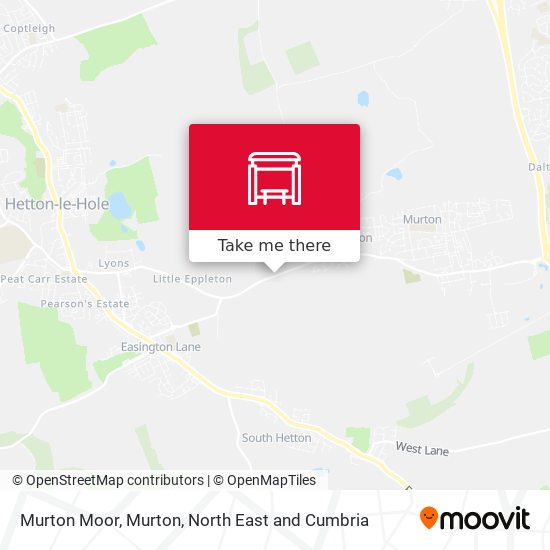 Murton Moor, Murton map