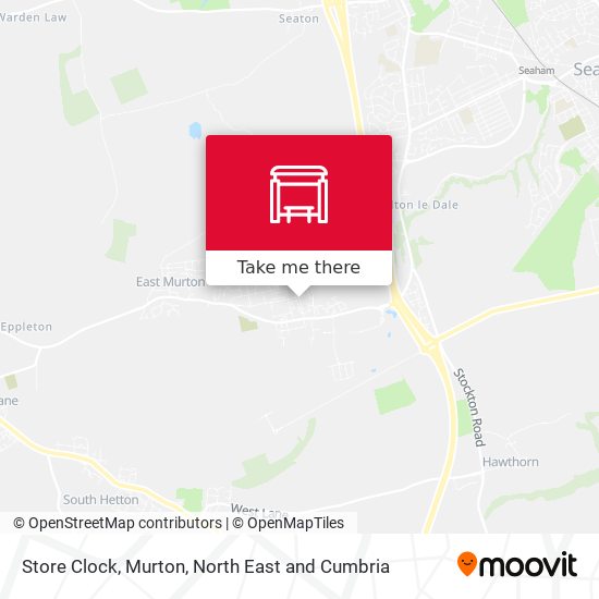Store Clock, Murton map