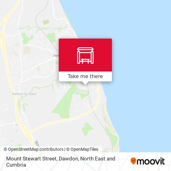 Mount Stewart Street, Dawdon map