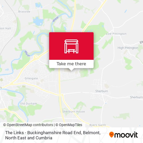 The Links - Buckinghamshire Road End, Belmont map