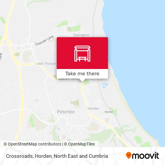 Crossroads, Horden map