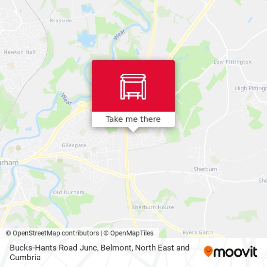 Bucks-Hants Road Junc, Belmont map