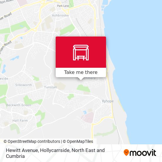 Hewitt Avenue, Hollycarrside map