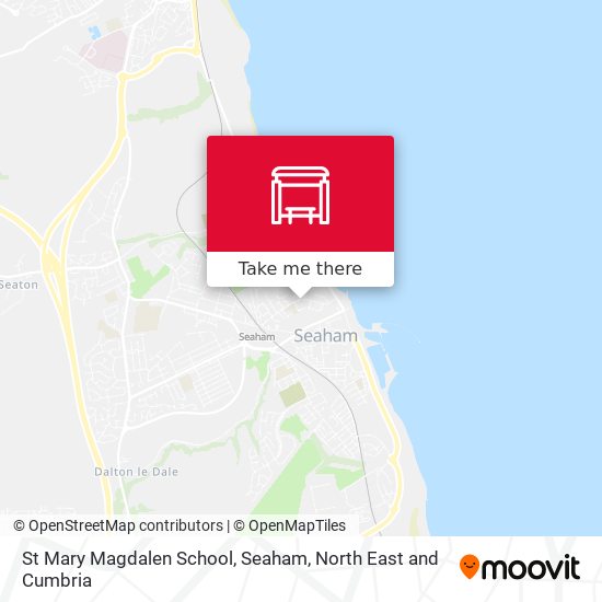 St Mary Magdalen School, Seaham map