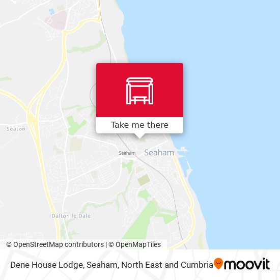 Dene House Lodge, Seaham map