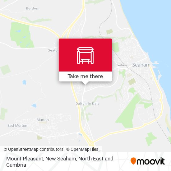 Mount Pleasant, New Seaham map