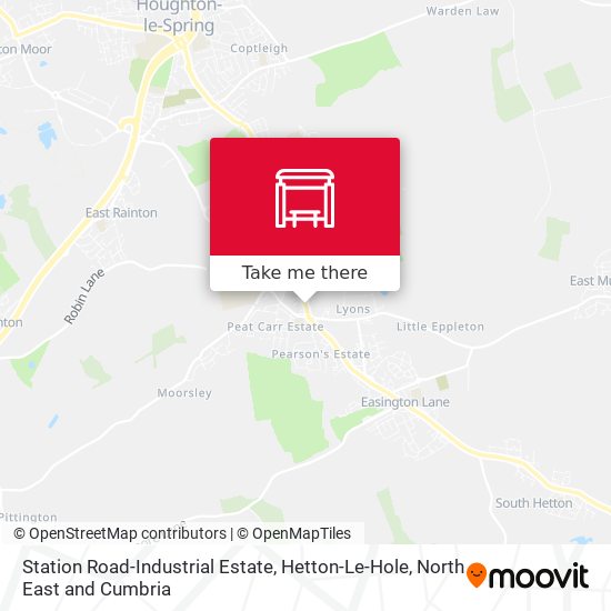 Station Road-Industrial Estate, Hetton-Le-Hole map