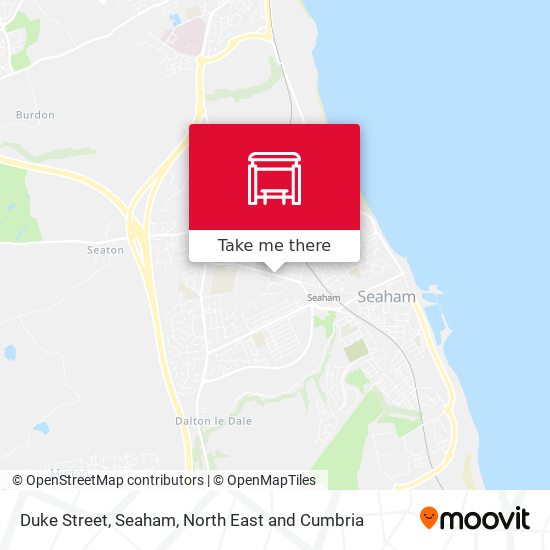 Duke Street, Seaham map