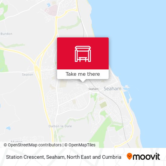 Station Crescent, Seaham map