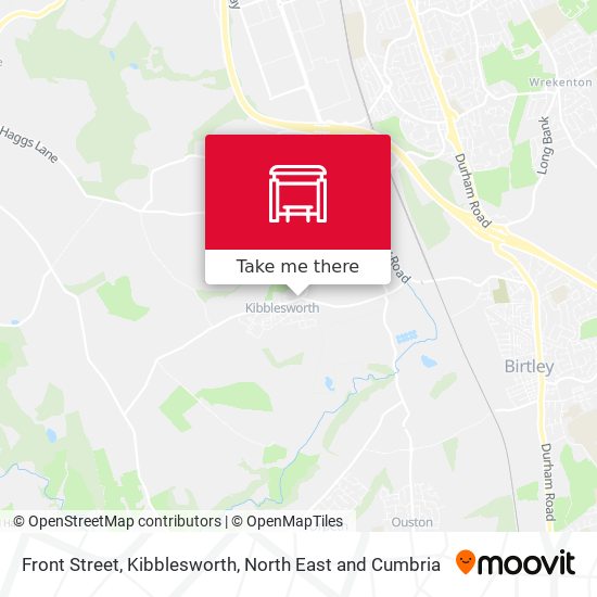 Front Street, Kibblesworth map