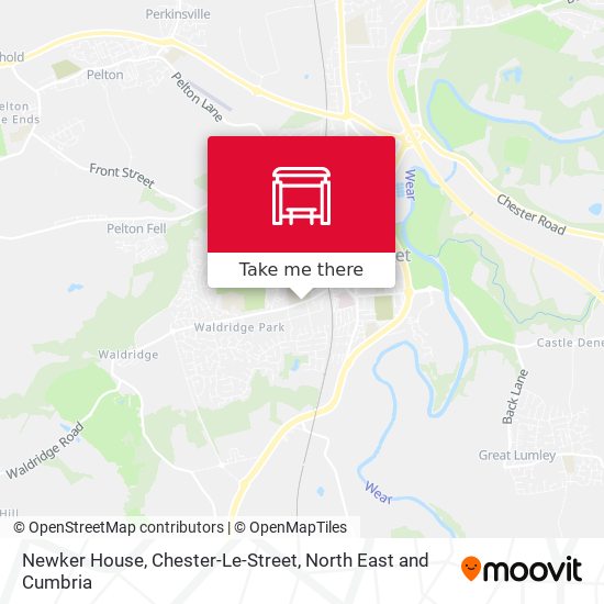 Newker House, Chester-Le-Street map