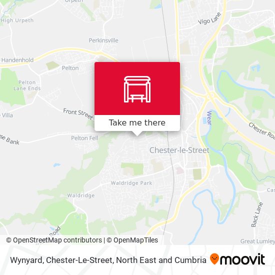 Wynyard, Chester-Le-Street map