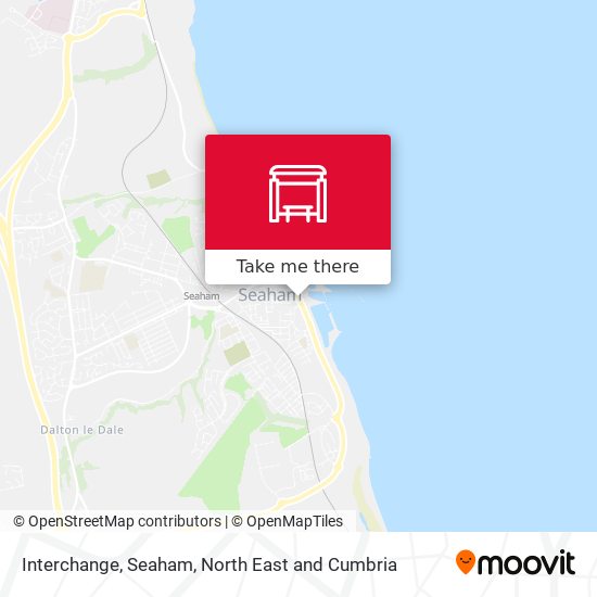 Interchange, Seaham map