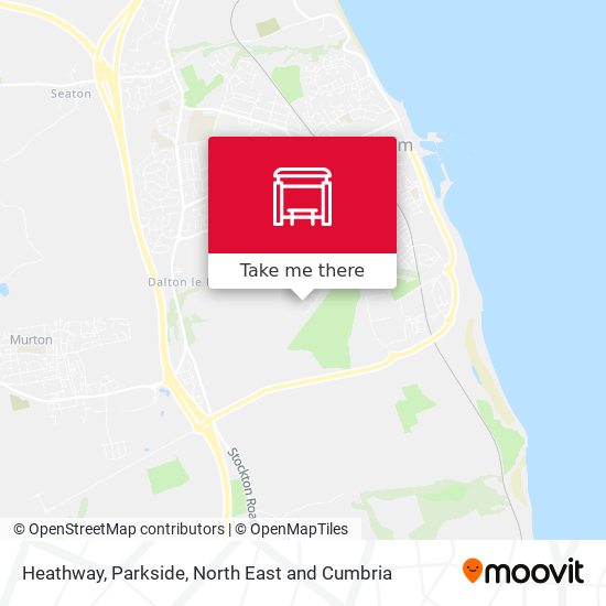 Heathway, Parkside map